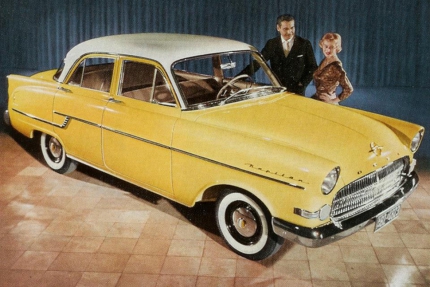 1956–1958 OPEL KAPITÄN BLEV EN STOR SÄLJSUCCÉ